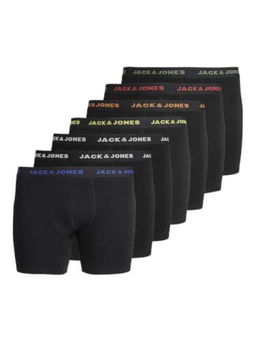 Produktbild: jack & jones plus herren boxershorts 7er pack xxl, 4,09 pro boxershort