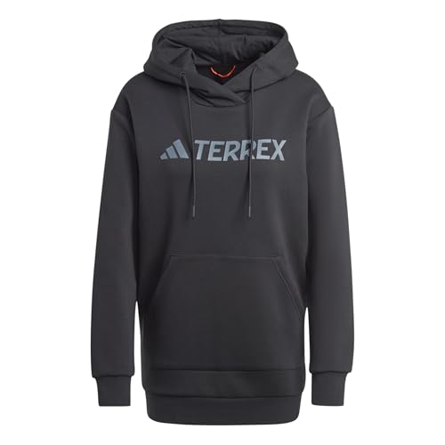 adidas terrex hoodie damen schwarz m mit großem logo
