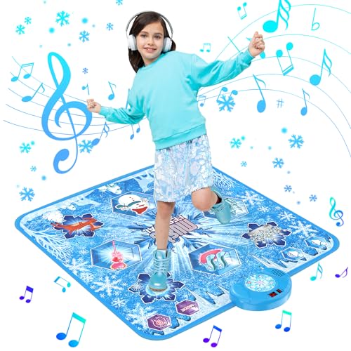 leaprcstore tanzmatte für kinder, musikmatte mit 6 spielmodi, geschenk ab 3 jahren