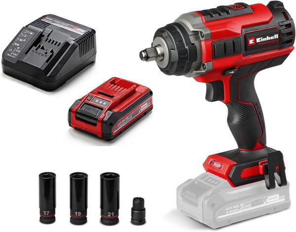 einhell professional akku-schlagschrauber set impaxxo für 176,95 (statt 208)