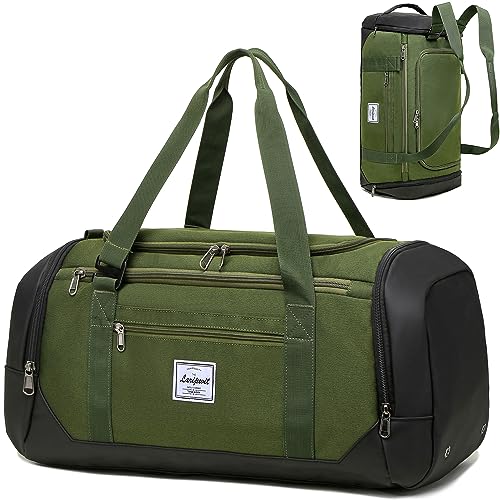 laripwit sporttasche 40l reise rucksack trainingstasche gym fitness grün