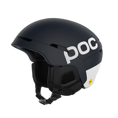 poc obex bc mips helm mit chip, recco und aramid-panelen für skifahren und snowboarding