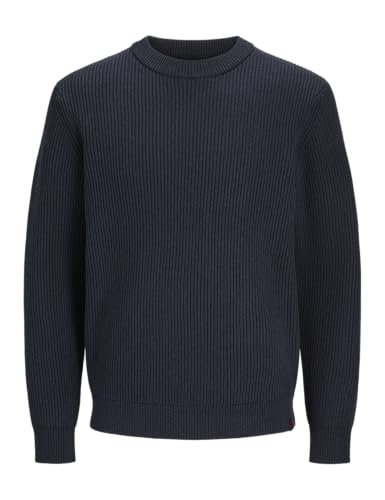 Produktbild: jack & jones strickpullover für männer, einfarbig, komfortabler pulli
