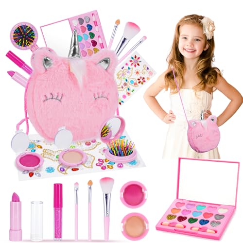 hapikids kinderschminke set für mädchen 3-12 jahre einhorn geschenke spielzeug