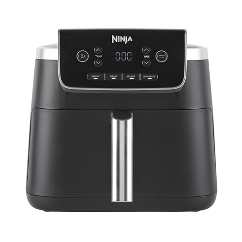 ninja pro air fryer 4,7l heissluftfritteuse digital 4-in-1 antihaft schwarz AF140EU