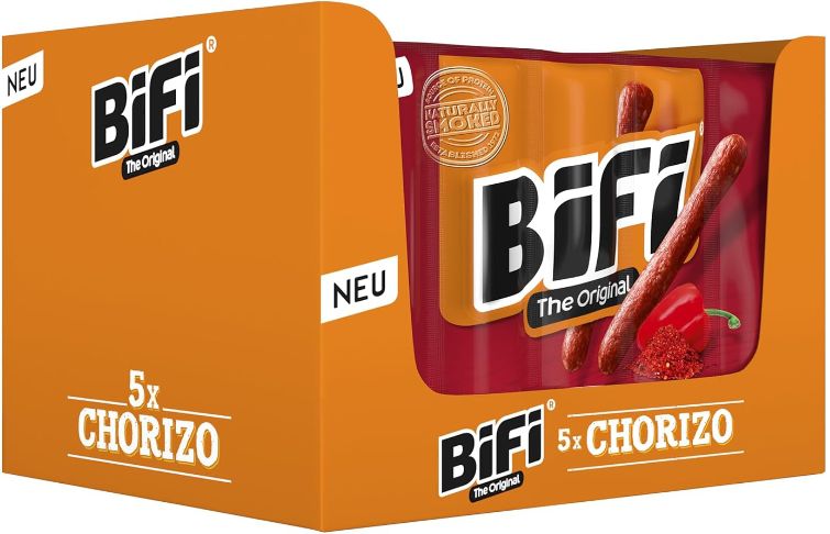 bifi chorizo 110er pack 20g ab 41,88 euro statt 66 euro