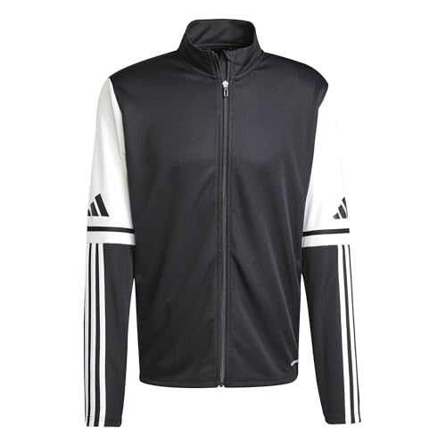 adidas SQUADRA25 Training Jacket Herren, Schwarz/Weiß, XL Lang