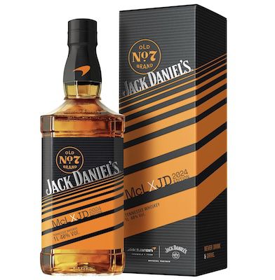 jack daniel's old no. 7 whiskey 40% vol. mcLaren edition 22 statt 29