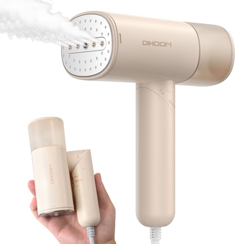 dihom dampfglätter tragbarer steamer 1000w schnell aufheizend 150ml tank für reisen und zuhause