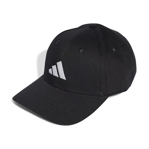 adidas Baseballhut Unisex Baumwolle Neues Logo Schwarz/Weiß XS-S
