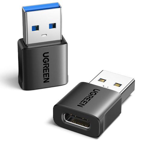 ugreen usb-c auf usb adapter 2er pack bis 10 gbps für 5,39 euro