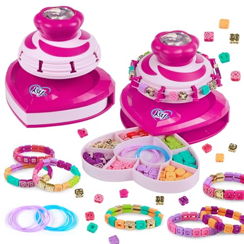 perlenarmband bastelset für kinder 8-12 jahre, 216 perlen, geschenkideen mädchen