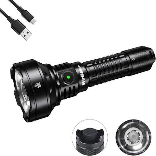 Produktbild: wurkkos td01c taschenlampe für 38,99 euro statt 60 euro