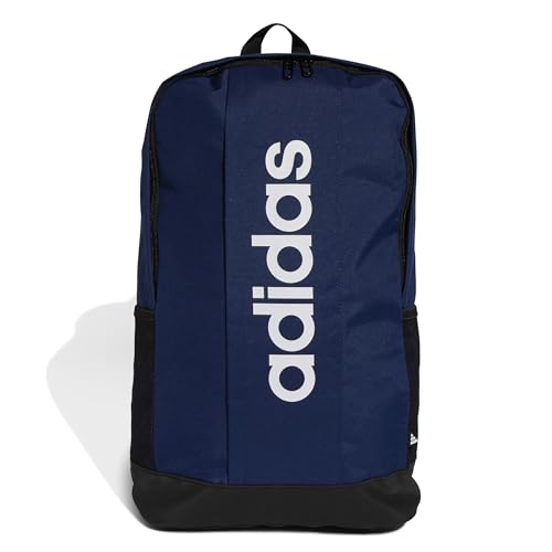 adidas linear backpack unisex dunkelblau/weiß, einheitsgröße