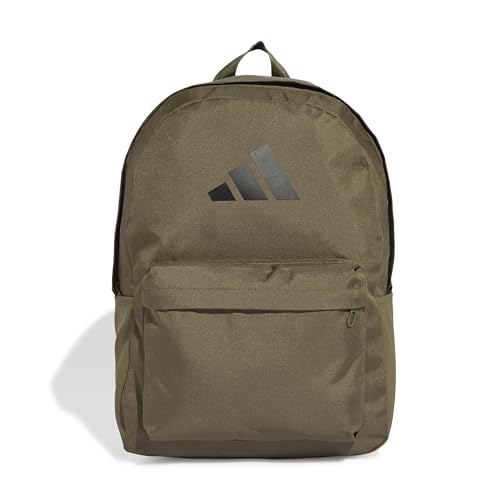 adidas classic 3bars rucksack unisex olive strata schwarz one size