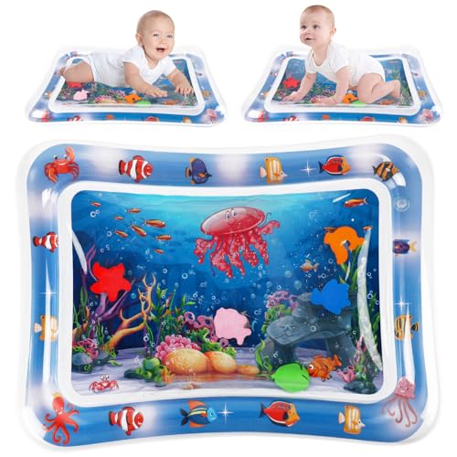 suloli wassermatte baby wasser spielmatte mit pumpe für bauchlage und fühlbildung