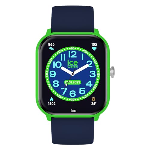 ice-watch connected watch junior 2.0 für kinder silikonarmband verschiedene farben