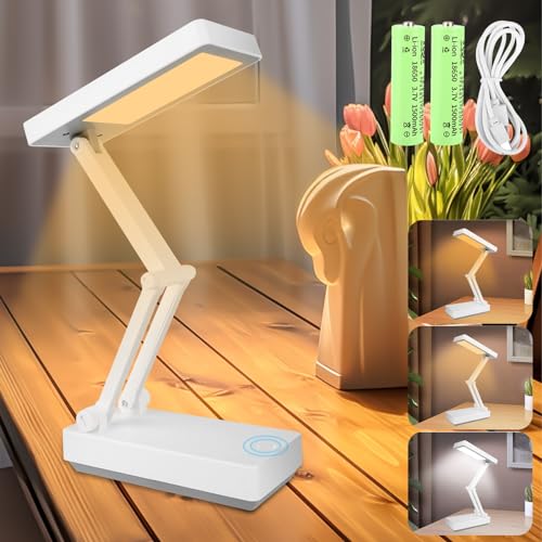 Produktbild: vfandv led tischlampe kabellos dimmbar mit 3 lichtmodi und akku 3000mAh