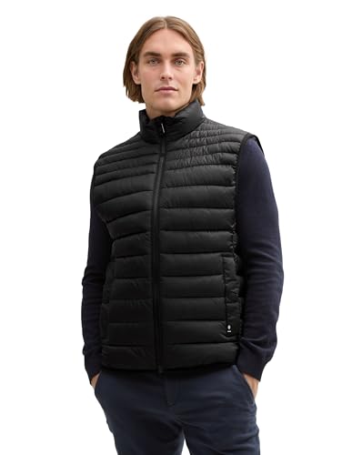 TOM TAILOR herren weste wasserabweisend für outdoor und freizeit