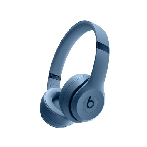 beats solo 4 - kabelloser bluetooth on-ear kopfhörer, bis zu 50 stunden akkulaufzeit, schieferblau