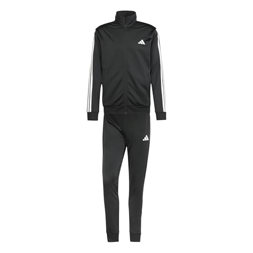 adidas tracksuit herren basic 3 stripes tricot schwarz m