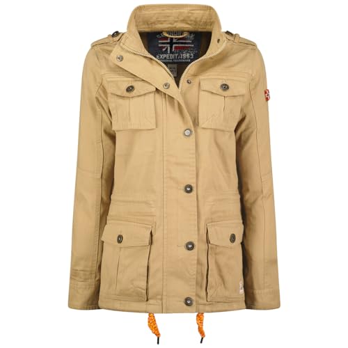 geographical norway damenjacke arouchka lady beige 36
