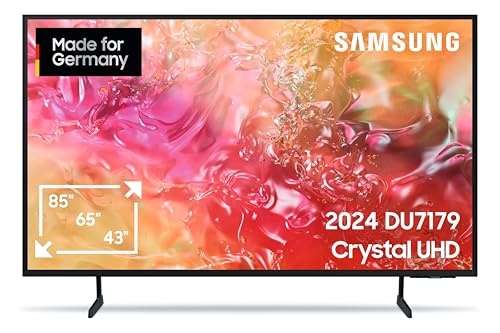 samsung crystal uhd 4k fernseher 55 zoll mit purcolor und smart tv gu50du7179u