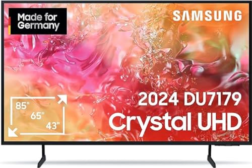 samsung crystal uhd 4k fernseher du7179 2024 deutsches modell