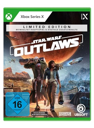 star wars outlaws limited edition, xbox series x - exklusiv bei amazon