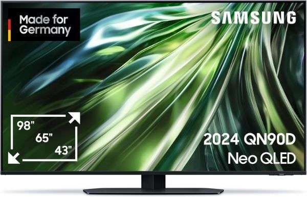 Produktbild: samsung qn90d 43 zoll neo qled 4k fernseher 100hz für 699,20 euro statt 829 euro