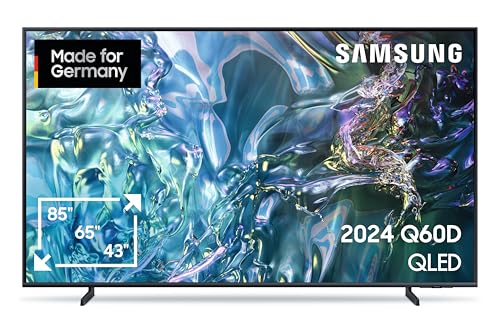 samsung qled 4k fernseher q60d, deutsches modell 2024