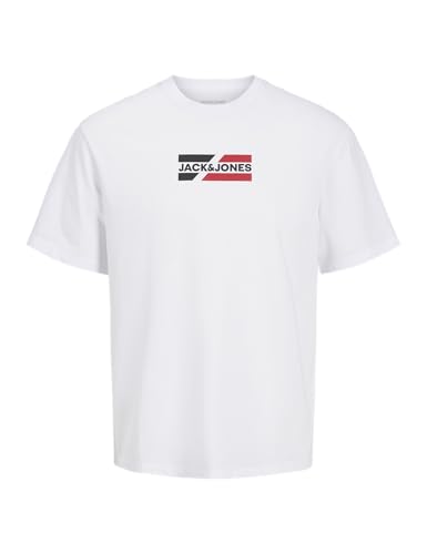 jack & jones t-shirt logo 100% baumwolle größe xs-xxl prime