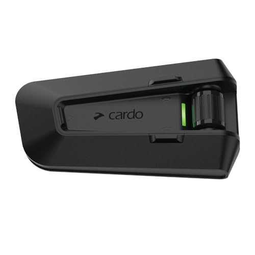cardo packtalk pro single headset für motorradfahrer