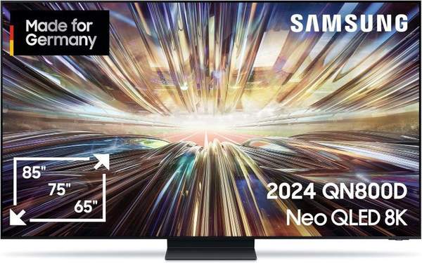 samsung qn800d 65 zoll neo qled 8k smart tv 100hz für 1.679,84 euro