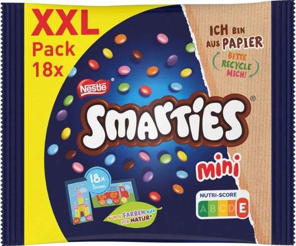 nestl smarties mini schokolinsen beutel 259g, günstig ab 3,15