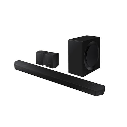 samsung soundbar hw-q990d/zf, kompatibel mit sprachassistenten, surround sound