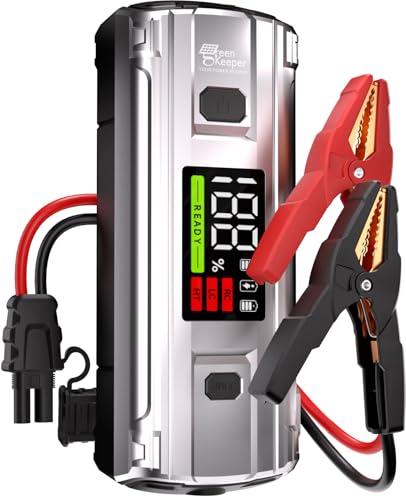 booster auto starthilfe 3000A, jump starter 12V für benzin und diesel, pd65W schnellladung