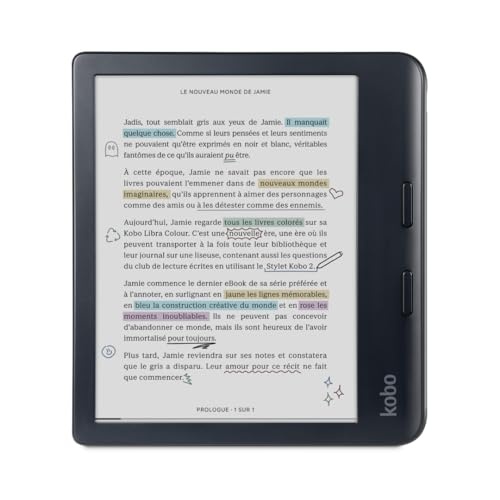 Produktbild: kobo libra colour e-reader - versand aus amazon.es