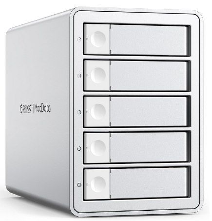 Produktbild: usb3.1 festplattengehäuse orico 5big für bis zu 5x 22tb für 173,99 euro