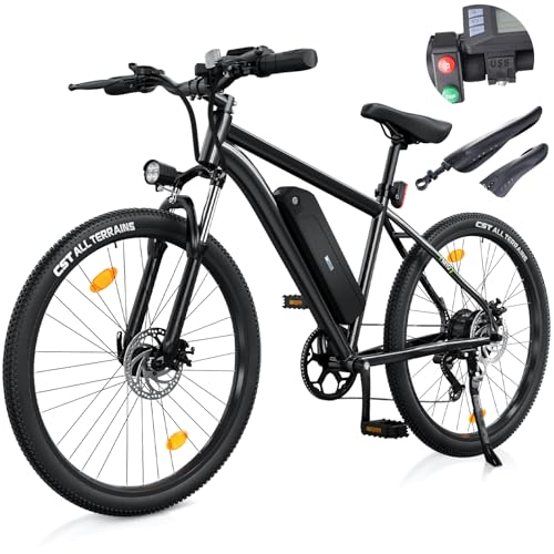 e bike für herren und damen, 26 zoll e-mountainbike, 10.4ah akku, 250w motor