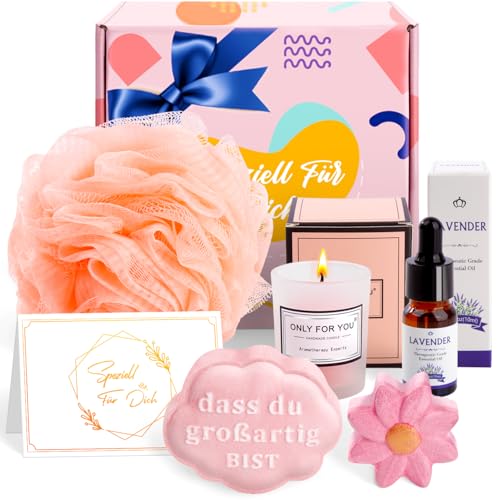 geschenke für frauen, personalisierte geschenke, geburtstagsgeschenk, wellness spa set, muttertagsgeschenk