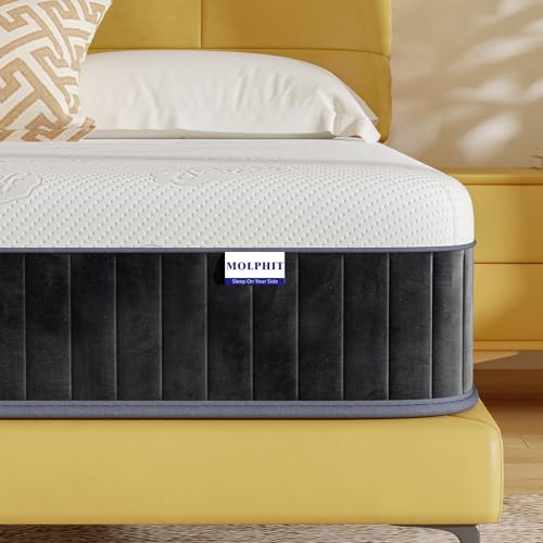 Produktbild: MOLPHIT Matratze 120x200 härtegrad h3 h4 7-zonen komfort hybrid gedächtnisschaum
