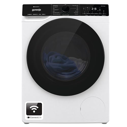 Gorenje WPNA 84 SATSWIFI Waschmaschine 8 kg, 1400 U/min, Dampffunktion, Slim Line, ConnectLife WiFi