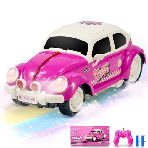 carox ferngesteuertes auto rosa 1:16 4WD 2.4GHz rc monster truck für mädchen ab 6 Jahren