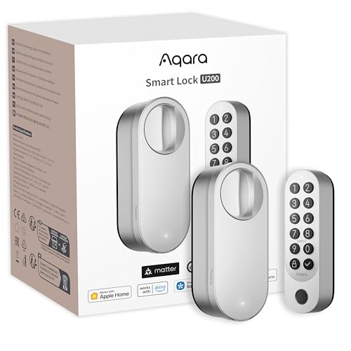 Aqara Smart Lock U200  Türschloss mit Fingerabdruck, Matter, Apple Home Key