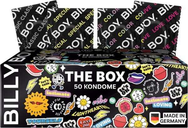 billy boy kondome 50er pack the box 52mm 56mm 14,39 euro statt 21 euro