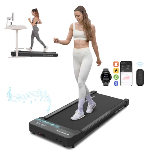 mobvoi walking laufband plus mit zwift kinomap, 120kg bis 6km/h