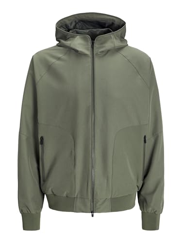 Produktbild: jack & jones bomber jjejaxon jacke in schwarz, trendy Freizeitbekleidung