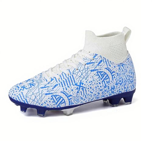 Fussballschuhe Kinder High Top Stollenschuhe Kunstrasen Outdoor Sportschuhe