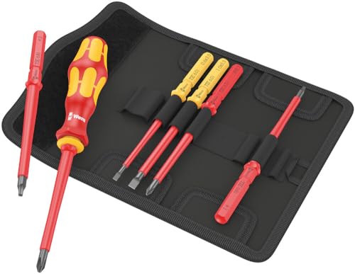 Wera kraftform kompakt vde 7 wechselklingen-set für elektriker 1 universal
